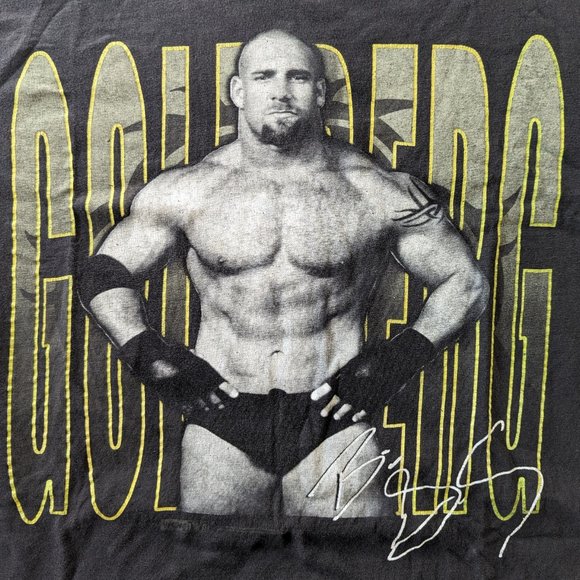 Rare Vintage Bill Goldberg WCW Shirt - Picture 2 of 4
